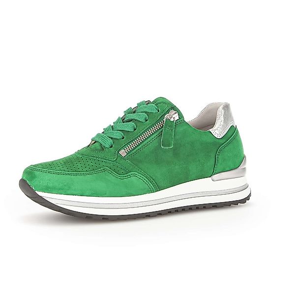 Gabor Sneaker "Sneaker low Materialmix Leder" günstig online kaufen