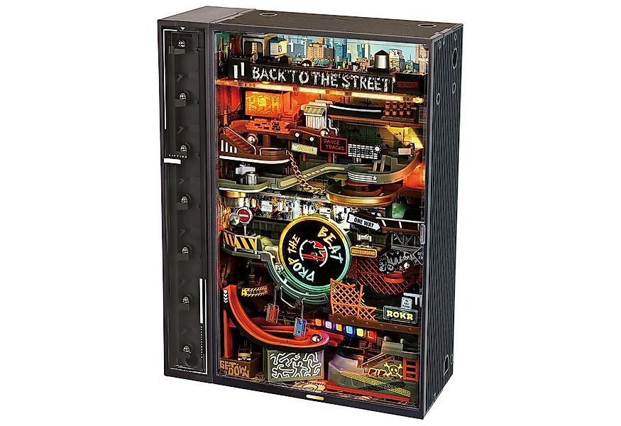 ROKR 3D-Puzzle Marble-Run "Hip-Hop Street", Puzzleteile günstig online kaufen