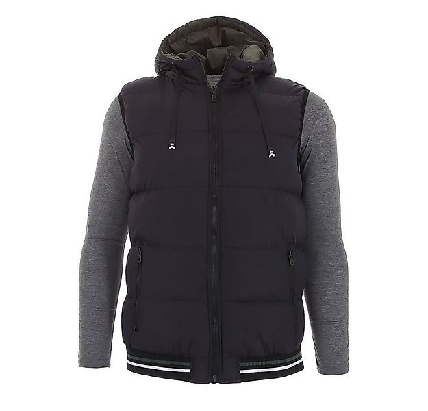 Ital-Design Funktionsjacke Herren Freizeit Weste Kapuze Beidseitig Tragbar günstig online kaufen