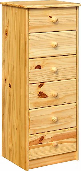 Möbilia Kommode "Chur" aus Massivholz Kiefer günstig online kaufen