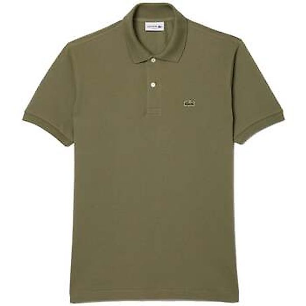 Lacoste  T-Shirts & Poloshirts Classic Fit Polo Shirt Khaki Green günstig online kaufen