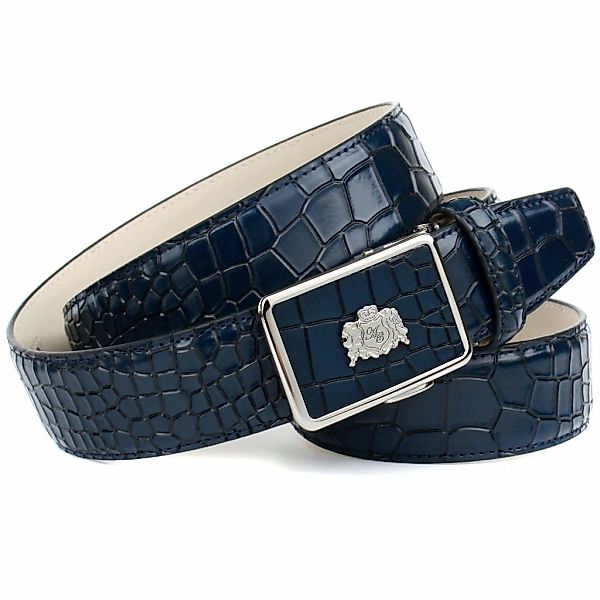 Anthoni Crown Ledergürtel mit leichter Struktur günstig online kaufen