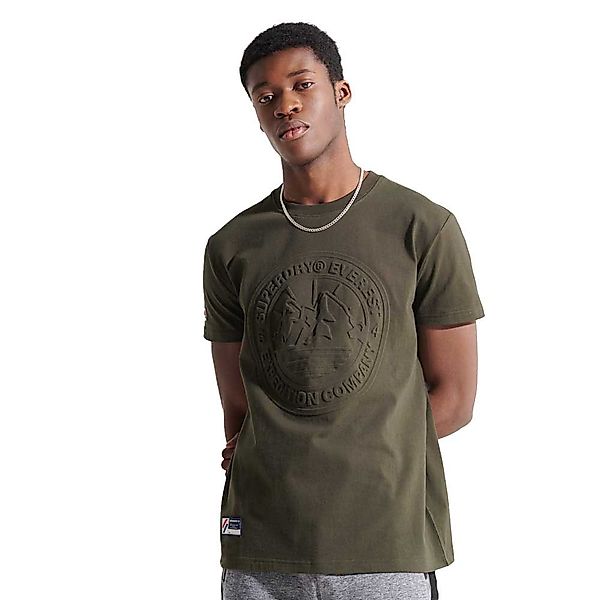Superdry Expedition Embossed Kurzarm T-shirt XL Surplus Goods Olive günstig online kaufen