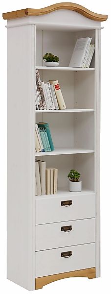 OTTO home Regal "Konrad" aus Massivholz, für Kinderzimmer, mit Metallgriffe günstig online kaufen