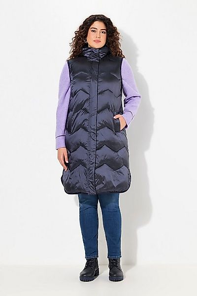 Ulla Popken Steppweste HYPRAR Funktions-Steppweste Kapuze Stehkragen günstig online kaufen