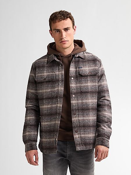 Petrol Industries Langarmhemd Kariertes Overshirt Menominee günstig online kaufen