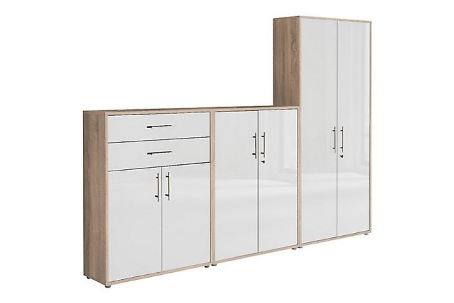 moebel-dich-auf Aktenschrank OFFICE EDITION (Set 55, 2x Aktenschrank niedri günstig online kaufen