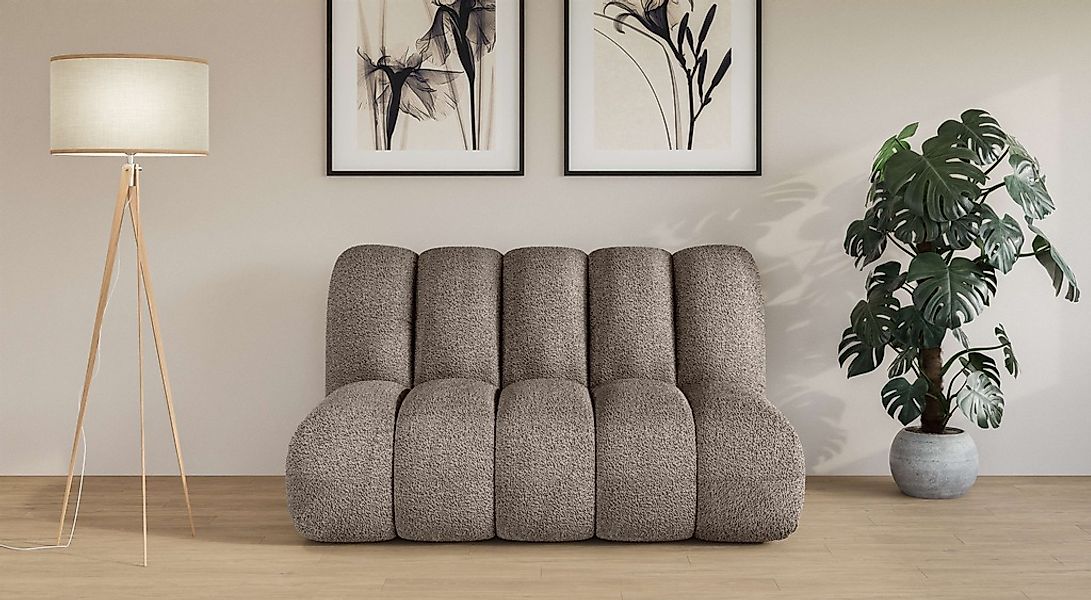 LeGer Home by Lena Gercke 2-Sitzer "Priya Designersofa, moderne Steppung, a günstig online kaufen
