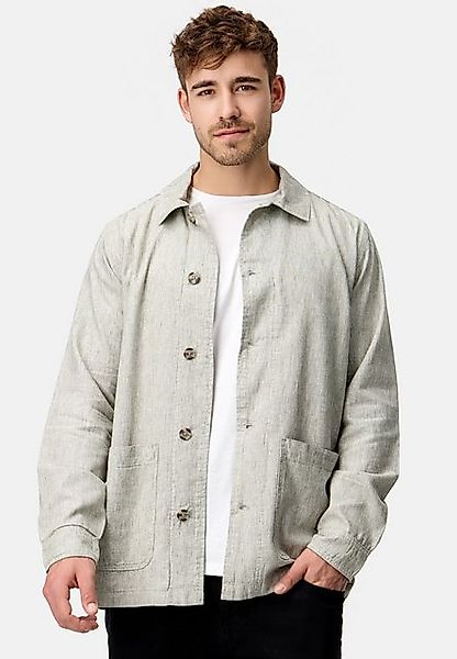 Indicode Sommerjacke INElton mit klassischem Hemdkragen günstig online kaufen