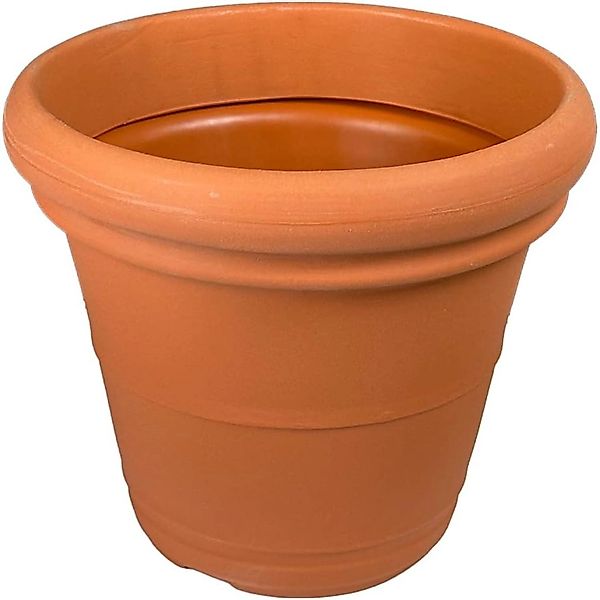 Mein-Pflanztopf  Lugano Mediteran Kunststoff Pflanzkübel Terrakotta Ø 55 x günstig online kaufen