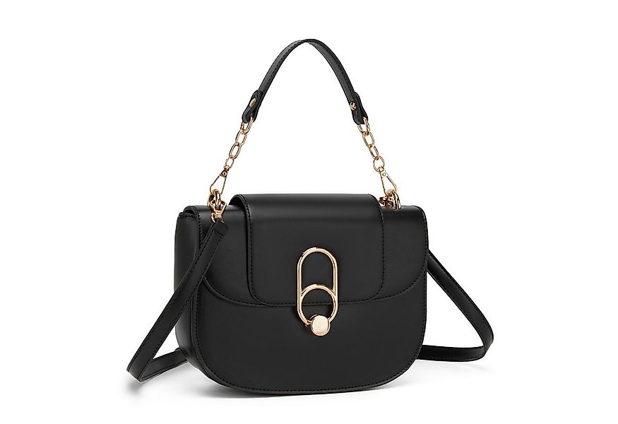 Miss Lulu Handtasche Elegante Damen Handtasche aus Leder mittelgroß günstig online kaufen