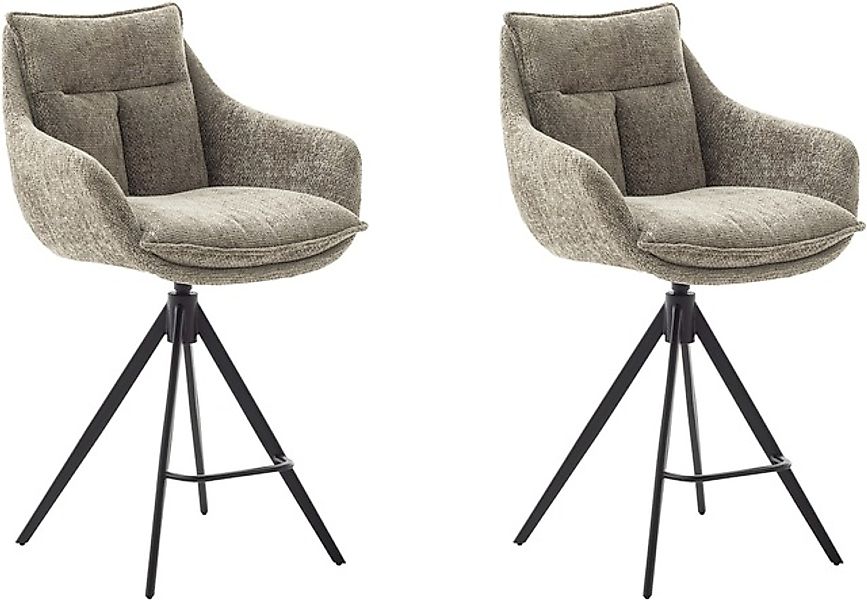 MCA furniture Bistrostuhl »Parker Tresenstuhl mit Armlehnen Tresenhocker«, günstig online kaufen