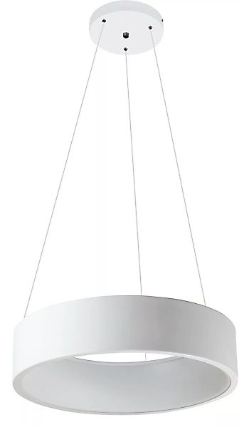 LED Pendelleuchte weiß Ø 45,5 cm Adeline günstig online kaufen