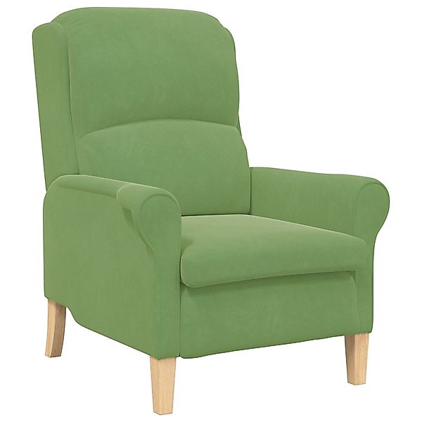 vidaXL Sessel Hellgrüner Sessel Hellgrün Stoff, günstig online kaufen