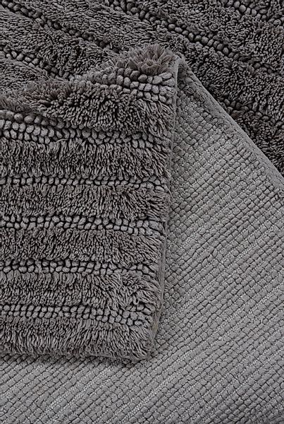 TOM TAILOR HOME Badematte "Cotton Stripes" Höhe 20 mm rutschhemmend beschic günstig online kaufen