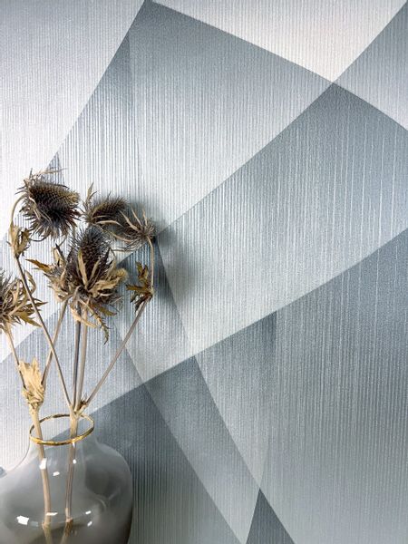 Newroom Vliestapete, Grau Tapete Modern Grafik günstig online kaufen