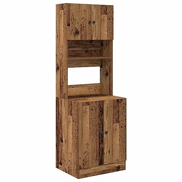 vidaXL Küchenschrank mit Regal Altholz 60 x 50 x 180 cm Holzwerkstoff 33655 günstig online kaufen