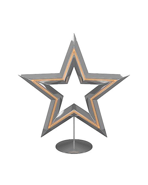 FREESTAR - Akku Dekoleuchte Chrom günstig online kaufen