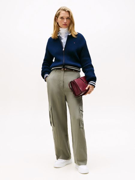 Tommy Hilfiger PATENT PLATFORM SNEAKER Plateausneaker, günstig online kaufen