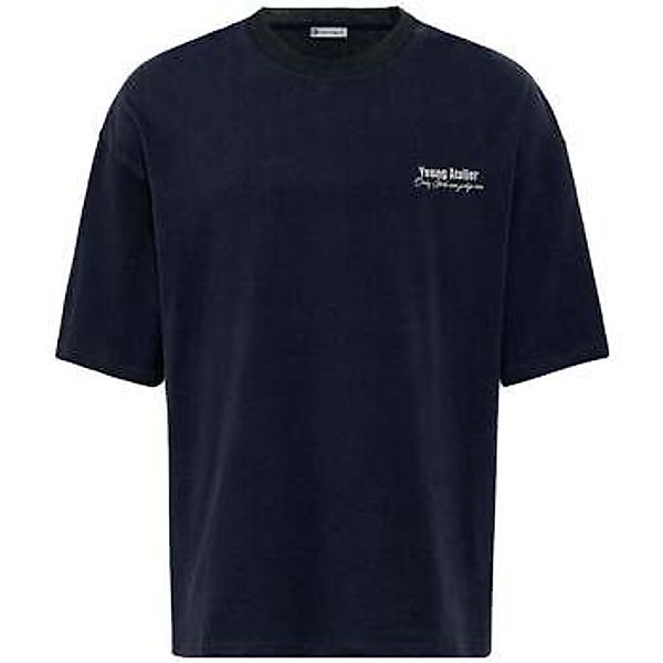 Dandalo  T-Shirts & Poloshirts Bastien Oversize Print Detailed Short Sleeve günstig online kaufen