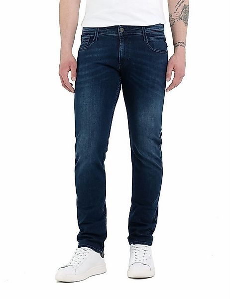 Replay Slim-fit-Jeans Anbass Jeanshose mit Stretch günstig online kaufen