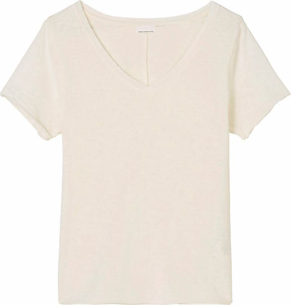 Marc OPolo DENIM T-Shirt, mit abgerundetem V-Neck günstig online kaufen