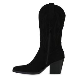 VAN HILL 841524 Cowboystiefel Damen Cowboystiefel günstig online kaufen