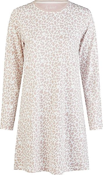 By Louise Schlafanzug by Louise Langarm Sleepshirt Knielang Bequem und Modi günstig online kaufen