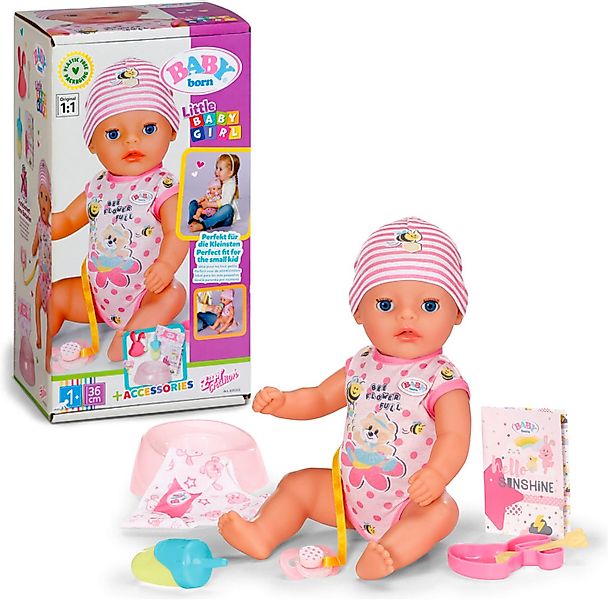 Baby Born Babypuppe Little Baby Girl, Lena, 36 cm, mit 7 Funktionen günstig online kaufen