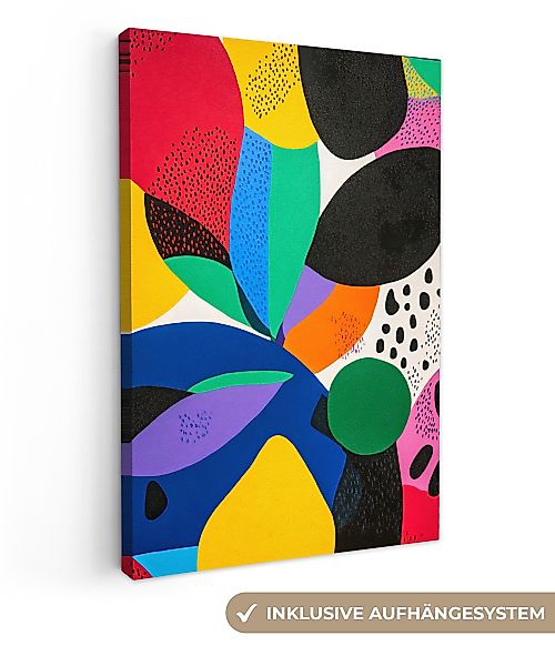 OneMillionCanvasses® Leinwandbild Formen - Punkte - günstig online kaufen