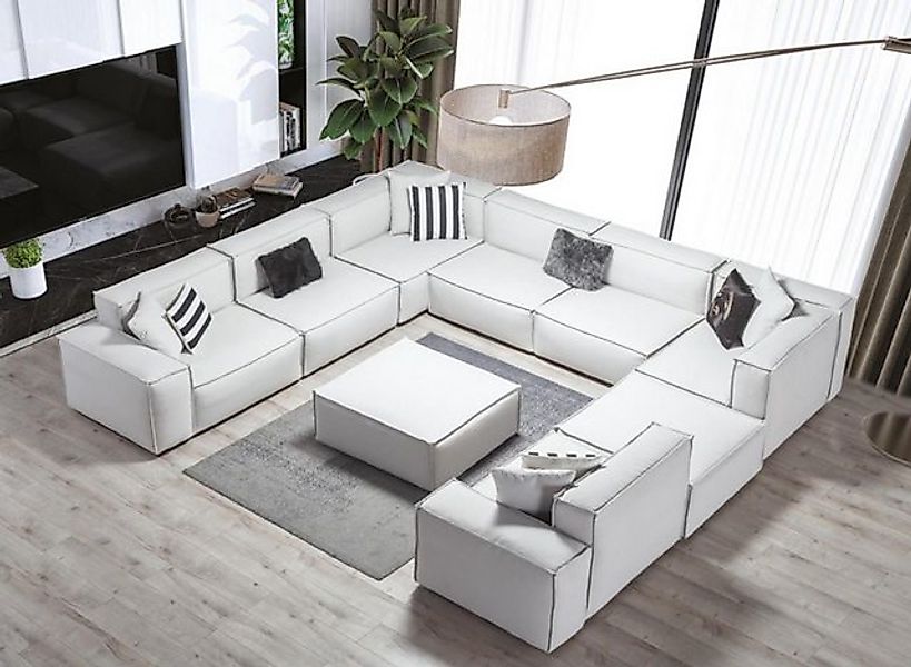 Xlmoebel Ecksofa Neues Wohnzimmermöbel - Ecksofa mit Polstern und Couch, 1 günstig online kaufen