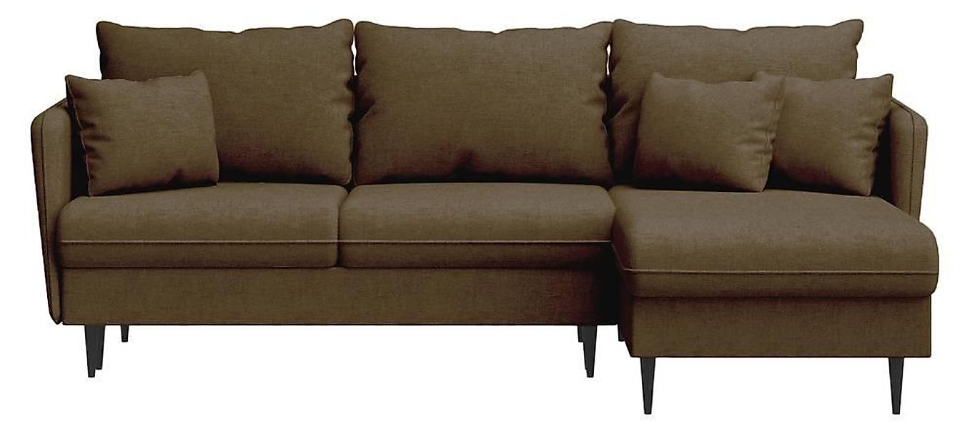 Selsey Design | Sion Ecksofa links/rechts Chenille mit Schlaffunktion günstig online kaufen