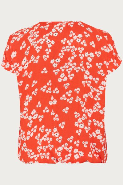 KAFFE Curve Kurzarmbluse Kurzarm-Bluse KCami Große günstig online kaufen