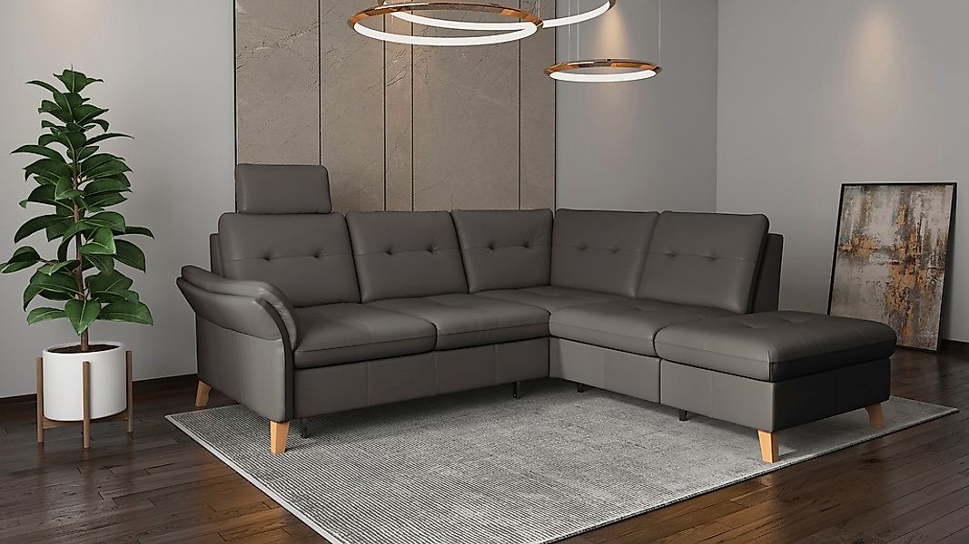 sit&more Ecksofa »Göteborg« inkl. Sitztiefenverstellung, wahlweise mit Bett günstig online kaufen