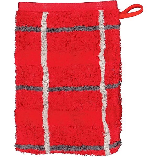 Cawö Handtuch Waschhandschuh Noblesse Square 1079 27 Rot, Walkfrottier (1-S günstig online kaufen