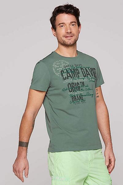 CAMP DAVID Rundhalsshirt, aus Baumwolle günstig online kaufen