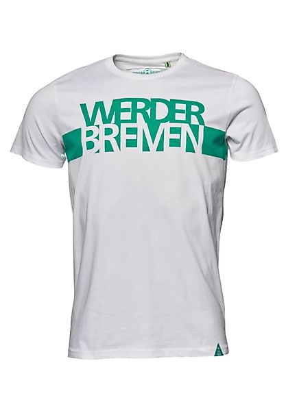 Kurzarm T-shirt "Gots T-shirt Werder Bremen" günstig online kaufen