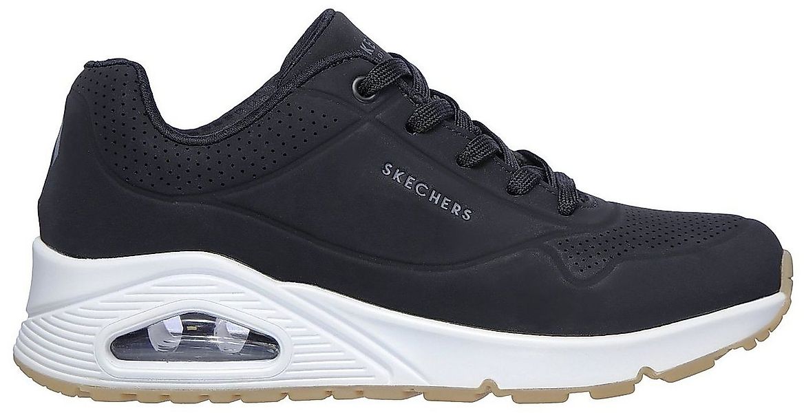 Skechers Skechers Uno Stand On Air Wide Fit Schwarz BLK Sneaker günstig online kaufen