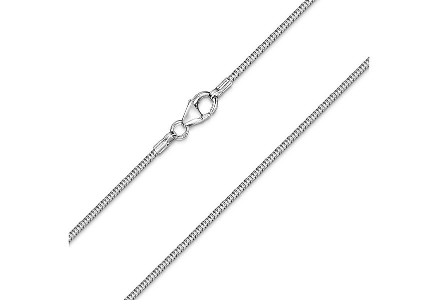 Materia Schlangenkette Silber Damen 40-120cm K22, 925 Sterling Silber, rhod günstig online kaufen