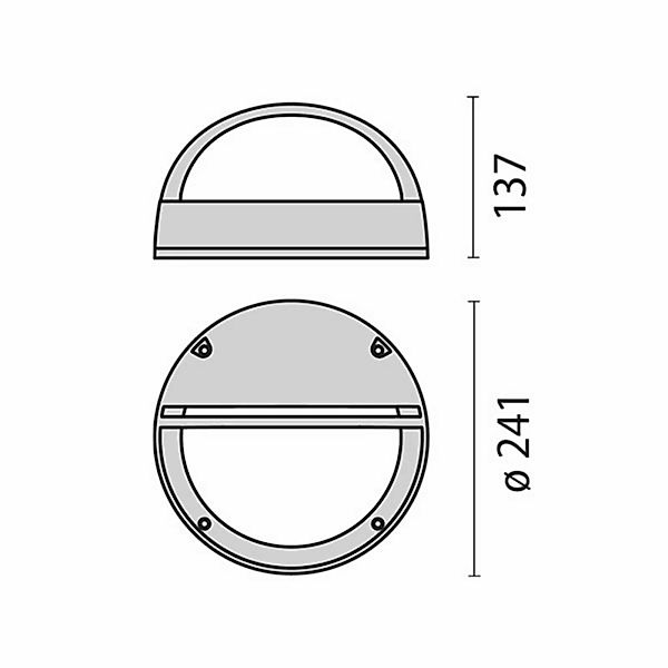 Außenwandleuchte Eko+21 Grill, E27, weiß günstig online kaufen