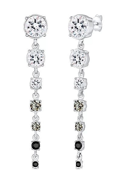 Elli Premium Paar Ohrhänger "Ohrhänger Kristalle 925 Silber" günstig online kaufen