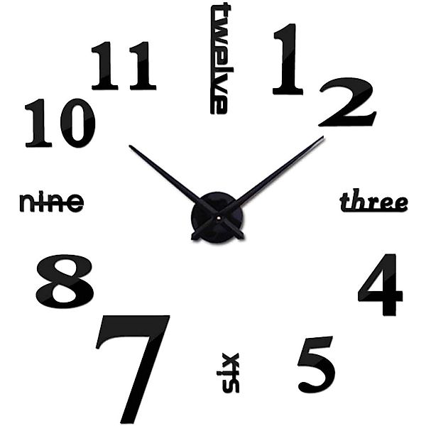 zggzerg Wanduhr 3D Wanduhren Moderne DIY günstig online kaufen