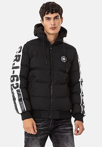 Cipo & Baxx Winterjacke Jacke mit Kapuze günstig online kaufen