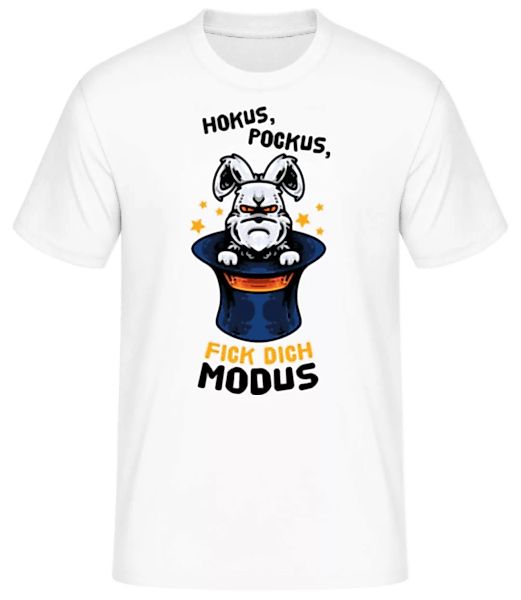 Hokus Pokus Fick Dich Modus · Männer Basic T-Shirt günstig online kaufen