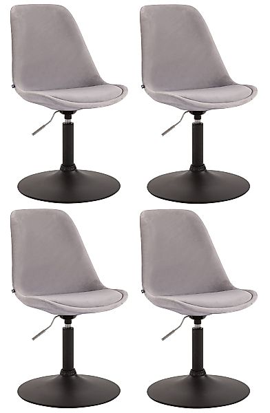 CLP Esszimmerstuhl Maverick Samt (4er Set), günstig online kaufen