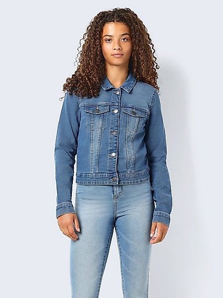 Noisy may Jeansjacke (1-St) NMDEBRA L/S BLACK DENIM JACKET NOOS günstig online kaufen