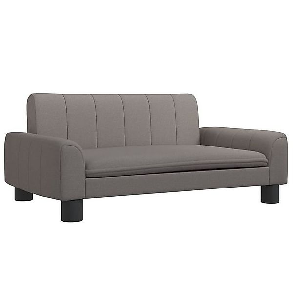 vidaXL Kindersofa Kindersofa Taupe 70x45x30 cm Stoff Kindercouch Kindermöbe günstig online kaufen