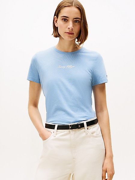 Tommy Hilfiger Kurzarmshirt CLASSIC SCRIPT REG SS TEE günstig online kaufen