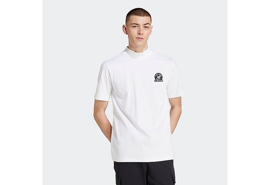 adidas Originals T-Shirt GRFX TEE sportlicher Stil, mit geripptem Stehkrage günstig online kaufen