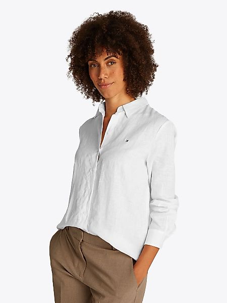 Tommy Hilfiger Hemdbluse ESS LINEN RELAXED günstig online kaufen